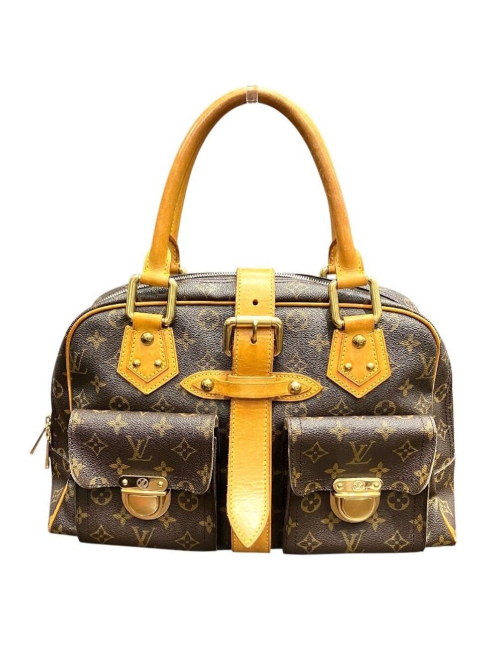 Louis Vuitton Monogram Manhattan GM Handbag Canvas